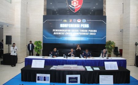 Polri Ungkap Kasus Business Email Compromise, Kerugian Korban Capai USD 350 Ribu